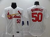 Cardinals 50 Adam Wainwright White 2020 Nike Flexbase Jersey,baseball caps,new era cap wholesale,wholesale hats